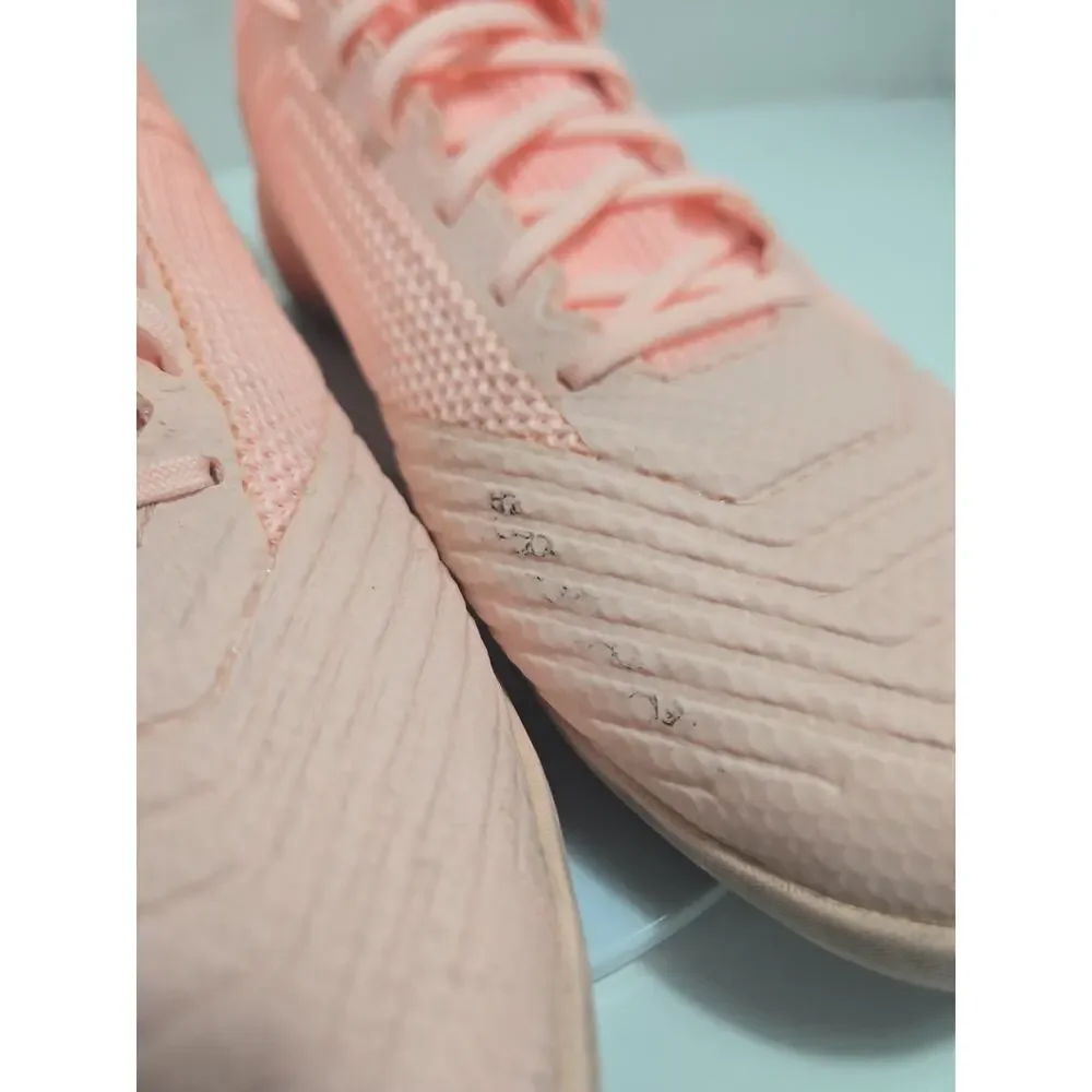 Adidas Predator Indoor Soccer Cleats Mens 10 Pink/Black Shoes DB2132